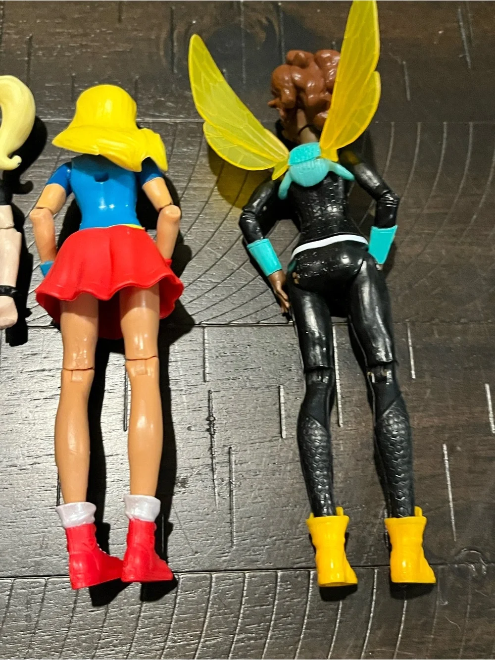 2015 DC Super Hero Girls set Bumblebee Supergirl Harley Quinn Batgirl 6”